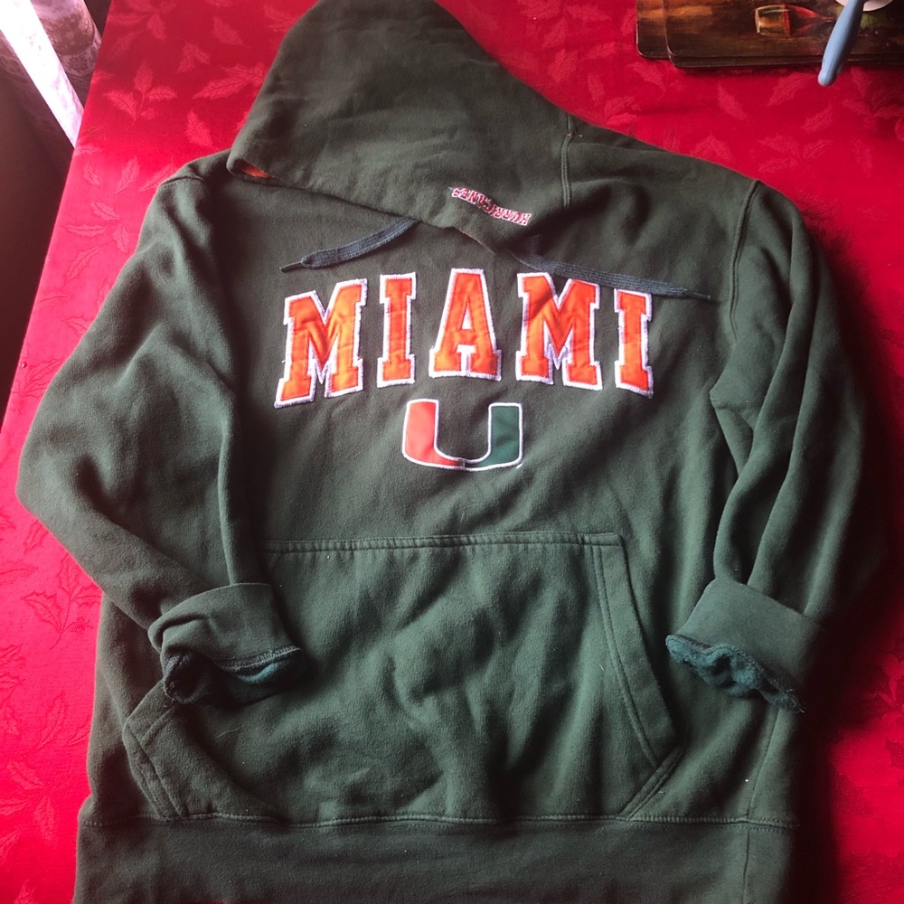 NCAA Miami Hurricanes College Hoodie Sweatshirt